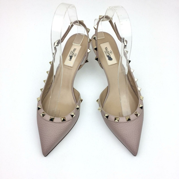 Valentino Shoes - VALENTINO GARAVANI Rockstud Slingback Pump 7